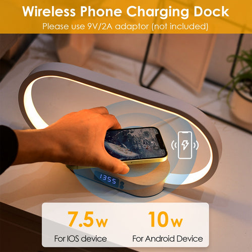 Bedside Lamp with Charging Function