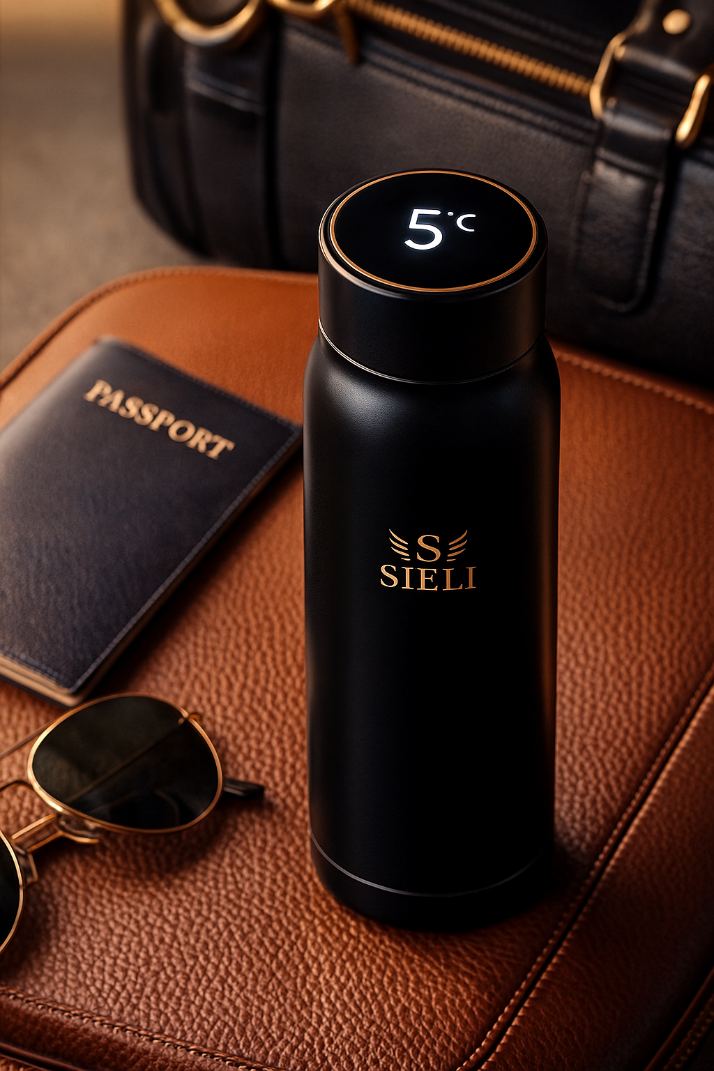 The Smart Bottle That Reminds You to Drink — and Keeps Your Water Fresh.