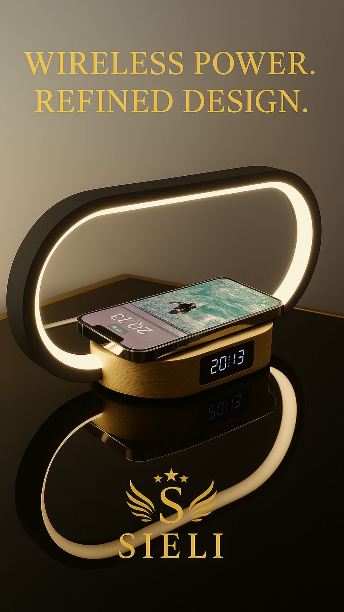 Touch. Charge. Relax.- The Smart Lamp that Transforms Your Nights