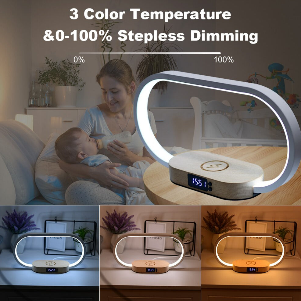 Bedside Lamp with Charging Function